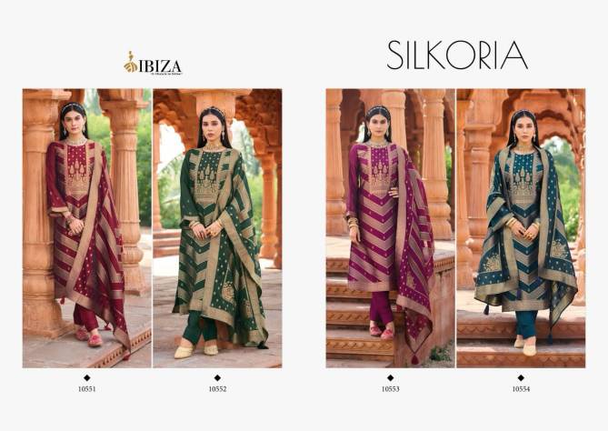 Silkoriya By Ibiza Banglory Silk Jacquard Salwar Kameez Catalog